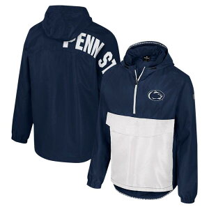 �R���V�A�� �����Y �g�b�v�X T�V���c �W���P�b�g Men's Colosseum Navy Penn State Nittany Lions Reloaded Anorak Half-Zip Jacket Pst Navy �l�C�r�[