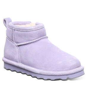 �x�A�p�E ���f�B�[�X �V���[�Y �u�[�c�E���C���u�[�c �A���N�� Bearpaw Shorty Girls' Winter Boots Ankle Slip-On Lined Snow Boots Violet �o�C�I���b�g