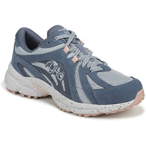 ���C�J ���f�B�[�X �V���[�Y �X�j�[�J�[ ���b�V�� Ryka Skylift Women's Mesh Walking Sneakers Flintstone Blue �u���[