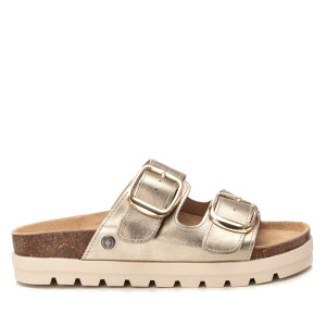 ���t���b�V�� ���f�B�[�X �V���[�Y �T���_�� �v���b�g�t�H�[�� Refresh Women's Footbed Jute Wrapped Platform Sandals By Xti 172721 Gold �S�[���h
