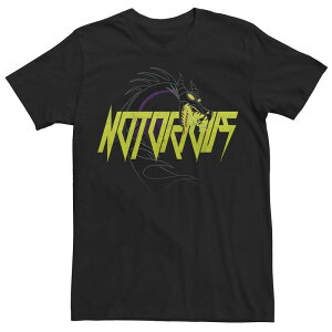 �f�B�Y�j�[ �����Y �g�b�v�X T�V���c Disney'sleeping Beauty Maleficent Men's Notorious Textee Black �u���b�N