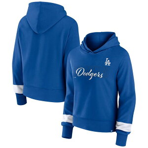 �A���u�����f�b�h ���f�B�[�X �A�E�^�[ �p�[�J�[�E�X�E�F�b�g Unbranded Women's Fanatics Branded Royalos Angeles Dodgers Over Under Pullover Hoodie Lad Blue �u���[