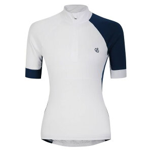 �f�A�c�[�r�[ ���f�B�[�X �g�b�v�X T�V���c �W���[�W�[ Dare 2B Womens/Ladies Compassion III Jersey Cycling Top White Moonlight �z���C�g