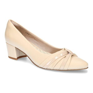 【送料無料】 イージーストリート レディース パンプス シューズ Easy Street Millie Women's Slingback Pumps Beige