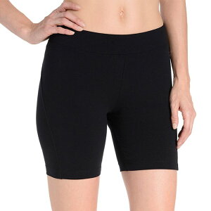 �_���X�L�� ���f�B�[�X �{�g���X �n�[�t�p���c�E�V���[�c �V���[�g�p���c Women's Danskin Stretch Bike Shorts Rich Black �u���b�N