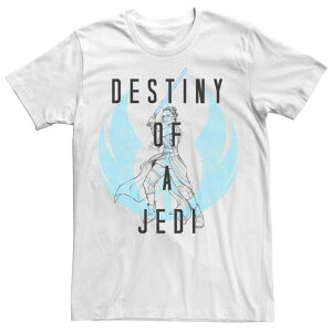 �X�^�[ �E�H�[�Y �����Y �g�b�v�X T�V���c Men'star Wars: The Rise Of Skywalkerey Destiny Of A Jedi Tee White �z���C�g