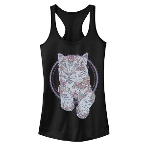 �A���u�����f�b�h ���f�B�[�X �g�b�v�X T�V���c Unbranded Juniors' Henna Snow Leopard Tank Top Black �u���b�N