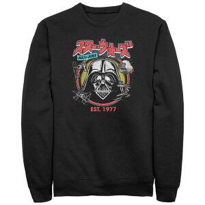 �A�j���L�����N�^�[ �����Y �g�b�v�X T�V���c �t���[�X �O���t�B�b�N Licensed Character Men'star Wars Darth Vader Est. 1977 Graphic Fleece Black �u���b�N