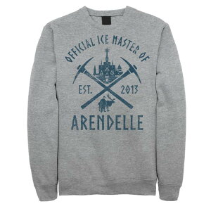 �f�B�Y�j�[ �����Y �A�E�^�[ �p�[�J�[�E�X�E�F�b�g �V���c Disney's Frozen Men's Official Ice Master Of Arendelle Sweatshirt Athletic Heather �w�U�[