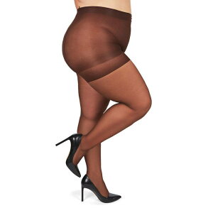 �����C ���f�B�[�X �A���_�[�E�F�A �C�� �v���X�T�C�Y �V�A�[ MeMoi All Day Plusize Curvy Sheer Control Topantyhose French Coffee �R�[�q�[