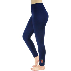 �A���u�����f�b�h ���f�B�[�X �{�g���X �J�W���A���p���c ���M���X �t���[�X Unbranded Women's ZooZatz Navy Syracuse Orange Fleece Leggingsyr Navy �l�C�r�[