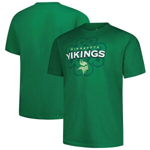 �t�@�i�e�B�N�X �����Y �g�b�v�X T�V���c �g�[�� Men's Fanatics Kelly Green Minnesota Vikings Big & Tall Celtic T-Shirt Mvk Green �O���[��