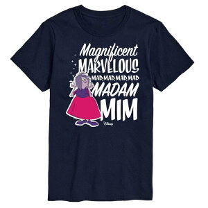 �f�B�Y�j�[ �����Y �g�b�v�X T�V���c �O���t�B�b�N Disney'sword in the Stone Madamin Men's Magnificent Graphic Tee Navy �l�C�r�[