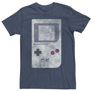 �A�j���L�����N�^�[ �����Y �g�b�v�X T�V���c Licensed Character Men's Nintendoriginal Game Boy Tee Navy Heather �w�U�[
