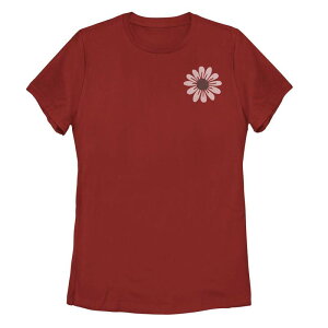 �A���u�����f�b�h ���f�B�[�X �g�b�v�X T�V���c �O���t�B�b�N Unbranded Juniors' Simple Daisy Left Chest Graphic Tee Silver �V���o�[