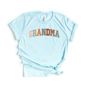 Simply Sage Market ���f�B�[�X �g�b�v�X T�V���c Simply Sage Market Grandma Colorful Short Sleeve Tee Ice Blue �u���[