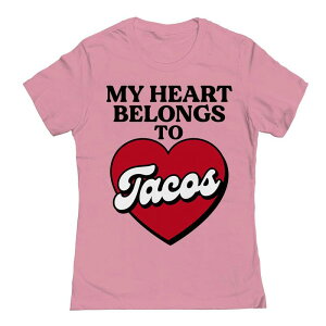 �A���u�����f�b�h ���f�B�[�X �g�b�v�X T�V���c �O���t�B�b�N Unbranded Junior's My Heart Belongs Valentine's Graphic Tee Light Pink �s���N