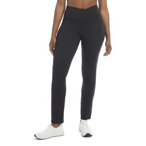 �_���X�L�� ���f�B�[�X �{�g���X �J�W���A���p���c Women's Danskin Studio Crosswaist Flare Pants Black Salt �u���b�N