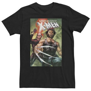 �}�[�x�� �����Y �g�b�v�X T�V���c �g�[�� Big & Tall Marvel Comixology Uncanny X-Men Darkest Hour Comicover Tee Black �u���b�N