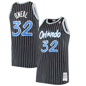 �A���u�����f�b�h �����Y �g�b�v�X T�V���c �g�[�� �W���[�W�[ Unbranded Men's Mitchell & Nesshaquille O'Neal Black Orlando Magic Big & Tall Hardwood Classics Jersey Mag Black �u���b�N