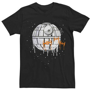 �A�j���L�����N�^�[ �����Y �g�b�v�X T�V���c Licensed Character Men'star Wars Death Star Tie Fighter Tee Black �u���b�N