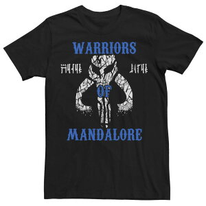 �A�j���L�����N�^�[ �����Y �g�b�v�X T�V���c �O���t�B�b�N Licensed Character Men'star Wars Warriors of Mandalore Graphic Tee Black �u���b�N