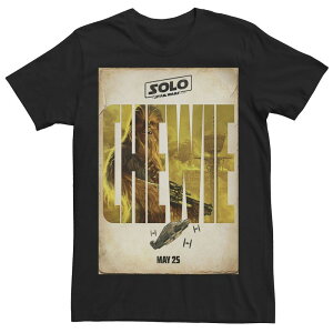 �X�^�[ �E�H�[�Y �����Y �g�b�v�X T�V���c Men'star Wars Han Solo Movie Chewie Release Datee Black �u���b�N
