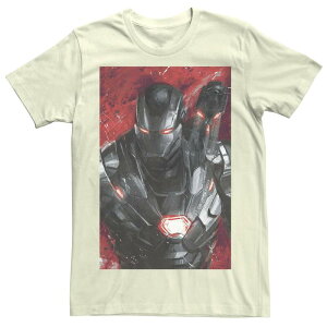 �}�[�x�� �����Y �g�b�v�X T�V���c �O���t�B�b�N Men's Marvel Avengers Endgame War Machine Paintingraphic Tee Natural