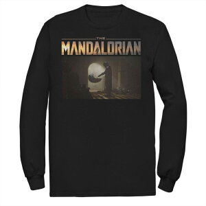 �A�j���L�����N�^�[ �����Y �g�b�v�X T�V���c Licensed Character Men'star Wars The Mandalorian The Child First Meeting Portraitee Black �u���b�N