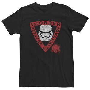 �X�^�[ �E�H�[�Y �����Y �g�b�v�X T�V���c �g�[�� Big & Tall Star Warstormtrooper Infantry Badge Tee Black �u���b�N