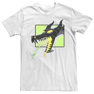 �f�B�Y�j�[ �����Y �g�b�v�X T�V���c �g�[�� Disney'sleeping Beauty Maleficent Big & Tall Fire Breathing Dragon Portraitee White �z���C�g