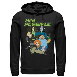 �f�B�Y�j�[ �����Y �A�E�^�[ �p�[�J�[�E�X�E�F�b�g Men's Disney's Kim Possible Shego Dr. Drakken Wade And More Hoodie Black �u���b�N