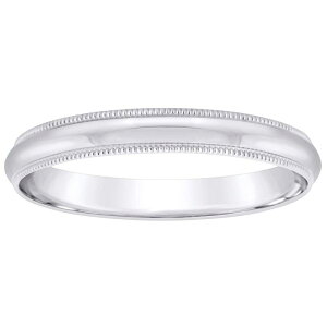 Alyson Layne ���f�B�[�X �A�N�Z�T���[ �����O Alyson Layne 10k White Gold Milgrain Wedding Band 10k White Gold �z���C�g
