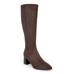 �G�A���\�[���Y ���f�B�[�X �V���[�Y �u�[�c�E���C���u�[�c Aerosoles Eliel Women's Knee-High Boots in Medium & Wide Calf Java Faux Suede