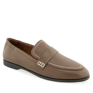 �G�A���\�[���Y ���f�B�[�X �V���[�Y �X���b�|���E���[�t�@�[ Aerosoles Noha Women'slip-On Loafers with Penny Strap Brown �u���E��