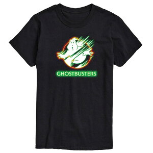 �A�j���L�����N�^�[ �����Y �g�b�v�X T�V���c �G���p�C�A �O���t�B�b�N Licensed Character Men's Ghostbusters Frozen Empire Neon Graphic Tee Black �u���b�N