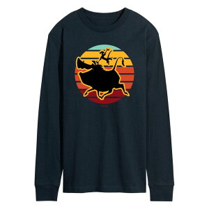 �f�B�Y�j�[ �����Y �g�b�v�X T�V���c �O���t�B�b�N Disney's Lion King Timon & Pumba Men's Long Sleeve Graphic Tee Navy �l�C�r�[