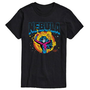 �}�[�x�� �����Y �g�b�v�X T�V���c �O���t�B�b�N Men's Marvel Guardians Of The Galaxy Nebula Graphic Tee Black �u���b�N