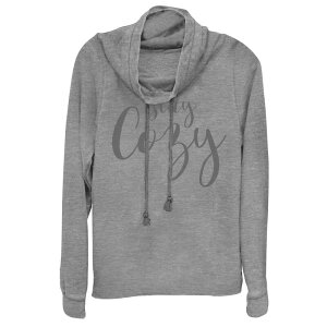 �A���u�����f�b�h ���f�B�[�X �g�b�v�X T�V���c �O���t�B�b�N Unbranded Juniors' Stay Cozy Graphicowlneck Graphic Lightweight Long Sleeve Gray Heather �O���[