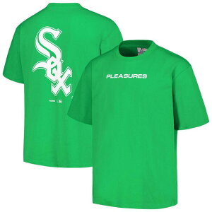 �v���W���[�Y �����Y �g�b�v�X T�V���c Men's PLEASURES Green Chicago White Sox Ballpark T-Shirt Sox Green �O���[��