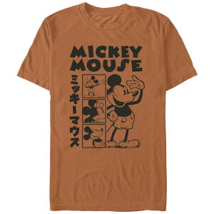 �f�B�Y�j�[ �����Y �g�b�v�X T�V���c �O���t�B�b�N Men's Comfort Colors Disney's Mickey Mouse Profile Boxes Graphic Tee Yam