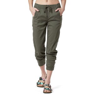 ���j�I���x�C ���f�B�[�X �{�g���X �J�W���A���p���c T�V���c Juniors' UNIONBAY Stretch Soft Sateen Jogger Pants Fatigue Green �O���[��