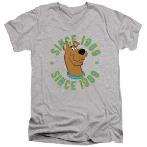 �A�j���L�����N�^�[ �����Y �g�b�v�X T�V���c Licensed Character Scooby Doo Scooby Short Sleeve T-shirt Athletic Heather �w�U�[
