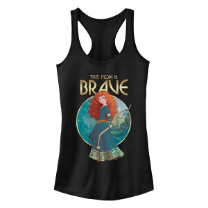 �f�B�Y�j�[ ���f�B�[�X �g�b�v�X T�V���c �O���t�B�b�N Disney's Brave Merida Juniors' This Mom Is Mother's Day Graphic Tank Top Black �u���b�N