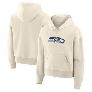 �t�@�i�e�B�N�X ���f�B�[�X �A�E�^�[ �p�[�J�[�E�X�E�F�b�g Women's Fanatics Cream Seattle Seahawks Dove Legacy Pullover Hoodie Sea Beige �x�[�W��