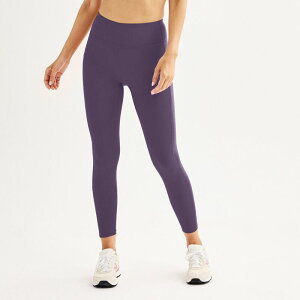 Tek Gear ���f�B�[�X �{�g���X �J�W���A���p���c �v�` ���M���X �n�C�E�G�X�g Petitek Gear Ultrastretchigh-Waisted 7/8 Leggings with Side Pockets Exotic Plum �v����