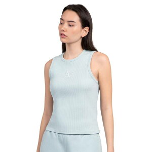 �X�^�[�^�[ ���f�B�[�X �g�b�v�X T�V���c ���u Women'starter Mint Athletics Pastels Ribbed Tank Top Oas Multi �}���`�J���[