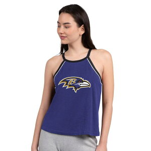 �W�[�X���[ �t�H�[�n�[ �o�C �J�[�� �o���N�X ���f�B�[�X �g�b�v�X T�V���c Women's G-III 4Her by Carl Banks Purple Baltimore Ravens Redemption Win Slub Tank Top Rav Purple �p�[�v��
