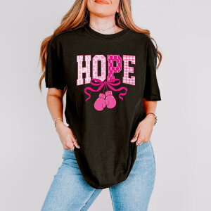 Simply Sage Market ���f�B�[�X �g�b�v�X T�V���c �O���t�B�b�N Simply Sage Market Hope Boxingloves - Women's Garment Dyed Graphic T-Shirt Black �u���b�N