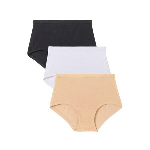 �R���t�H�[�g �`���C�X ���f�B�[�X �A���_�[�E�F�A �p���c �v���X�T�C�Y ���b�V�� Comfort Choice Plusize Cool Mesh Brief 3-Pack Neutral Pack